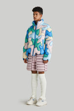 RAXXY SCALE CRAFT CAMO DOWN JACKET