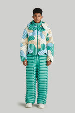 RAXXY SOLID GRAIN CAMOUFLAGE GOOSE DOWN JACKET