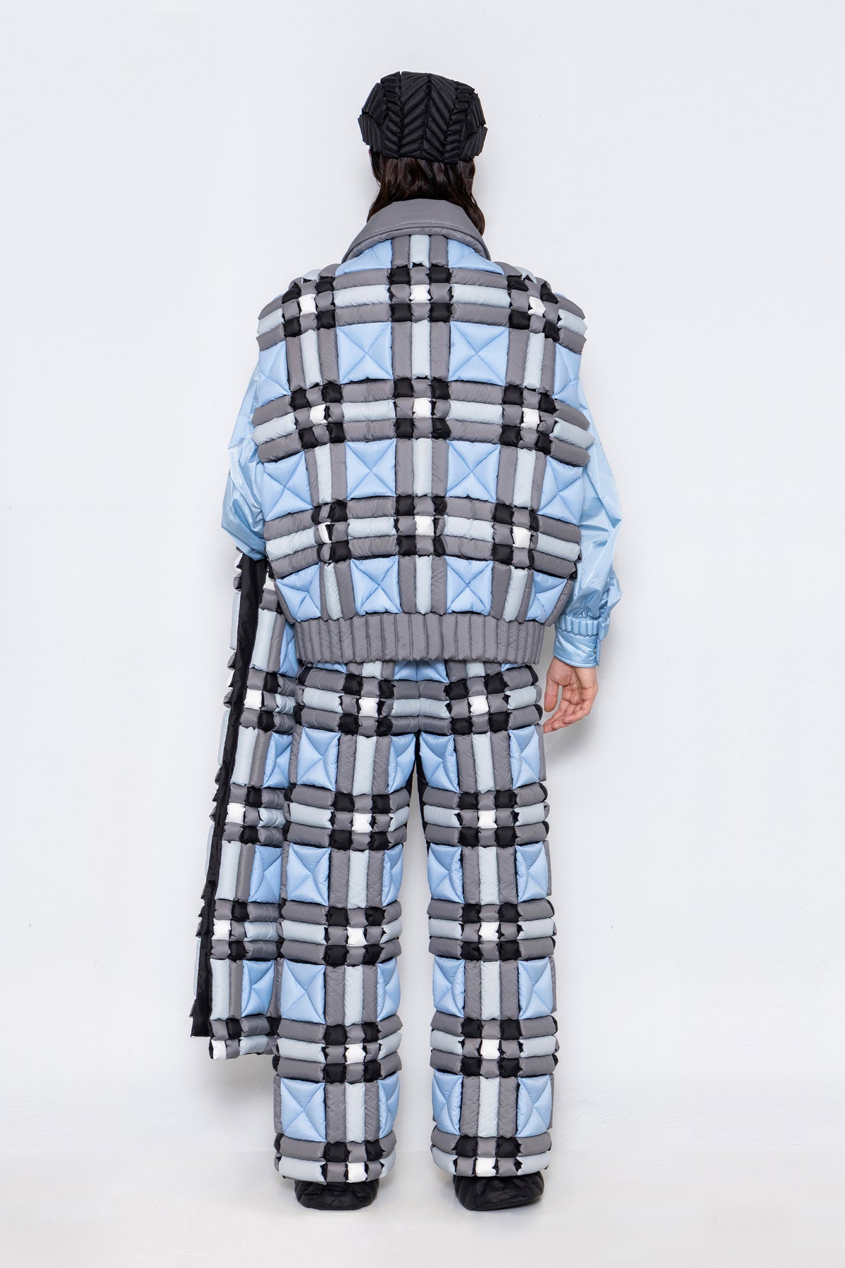 RAXXY CLASSIC SCOTTISH TARTAN GOOSE DOWN VEST