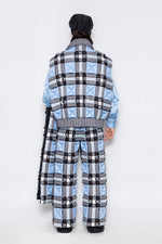 RAXXY CLASSIC SCOTTISH TARTAN GOOSE DOWN VEST