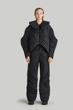 RAXXY "PLANT STEM AND LEAF VEINS" GOOSEDOWN JACKET