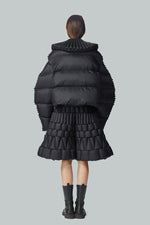 BAMBOO TRIM RING COLLAR DOWN JACKET