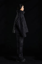 5-DIMENSIONAL MIXED BRAIDED GOOSE DOWN JACKET