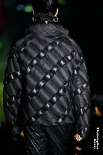 5-DIMENSIONAL GREAT WALL TWILL LIGHT AND DARK GOOSE DOWN JACKET