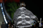 KIRIN PATTERN DECORATION GOOSE DOWN RIDER JACKET