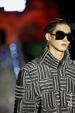 CYBERPUNK BULLET STYLE SQUARE GOOSE DOWN JACKET