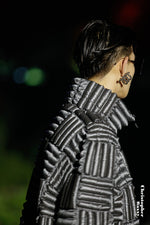 CYBERPUNK BULLET STYLE SQUARE GOOSE DOWN JACKET