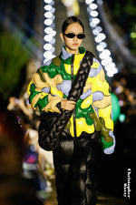 CAMO PATCH GOOSE DOWN JACKET