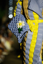 5-DIMENSIONAL GREAT WALL COLORFUL GOOSE DOWN TRENCH COAT