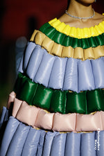 5-DIMENSIONAL GOOSE DOWN DRESS