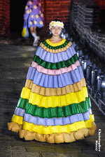 5-DIMENSIONAL GOOSE DOWN DRESS