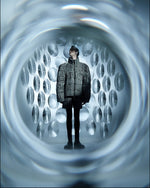 CYBERPUNK BULLET STYLE SQUARE GOOSE DOWN JACKET